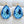 Load image into Gallery viewer, Enchant Topaz Pear Crystal Charm