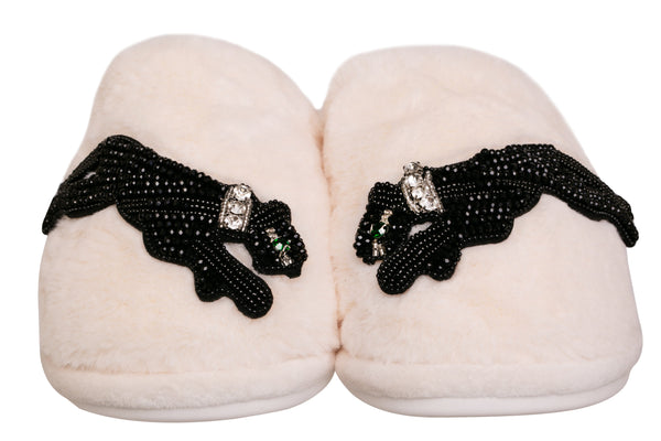 Enchant Luxury Panther Slippers