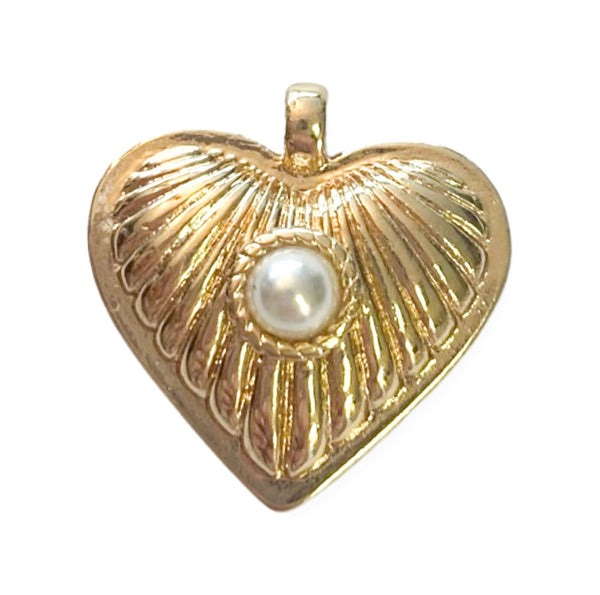 Enchant Gold Plated Heart Charm