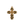 Load image into Gallery viewer, Large Green Cross Pendant/Charm
