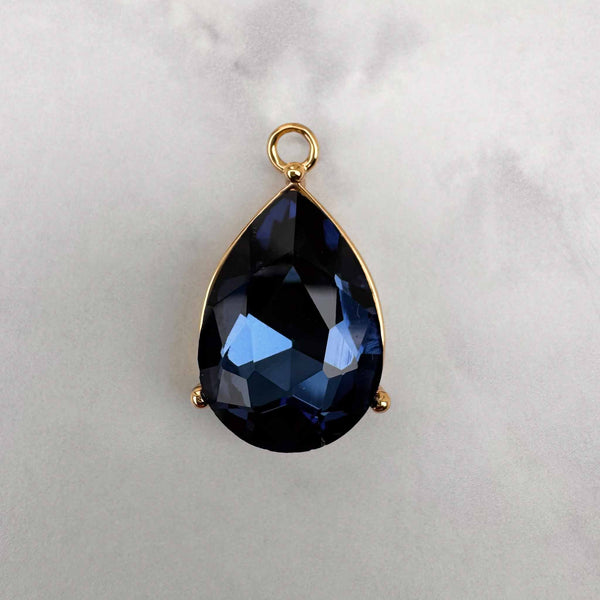 Enchant Sapphire Blue Crystal Charm