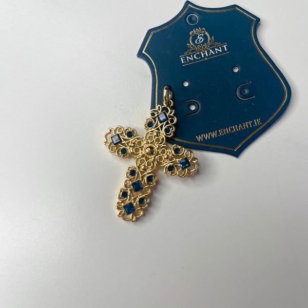 Large Navy Cross Charm - Single