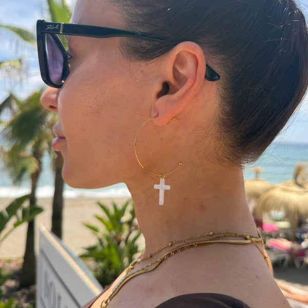 Lucia Cross Charm - Single - PRE ORDER