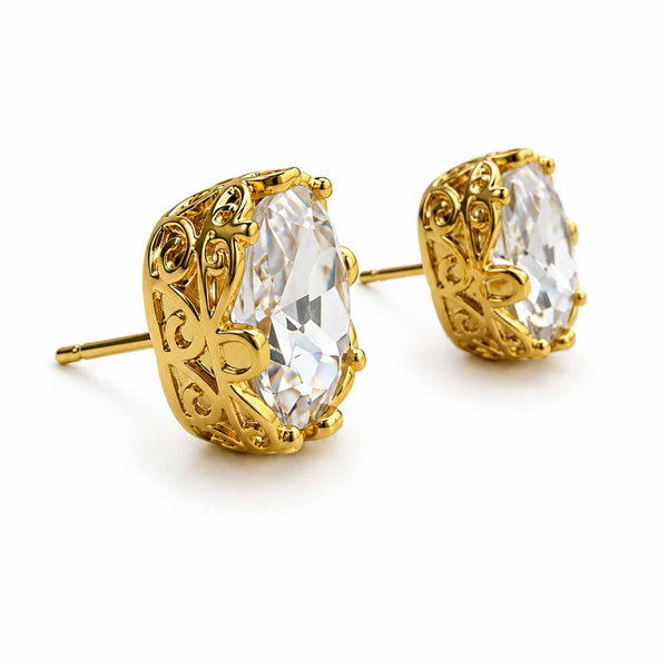 Alexis Crystal Stud Earrings