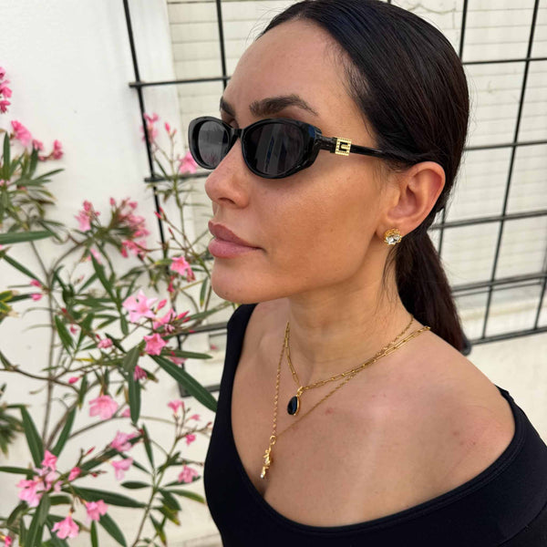 Alexis Crystal Stud Earrings