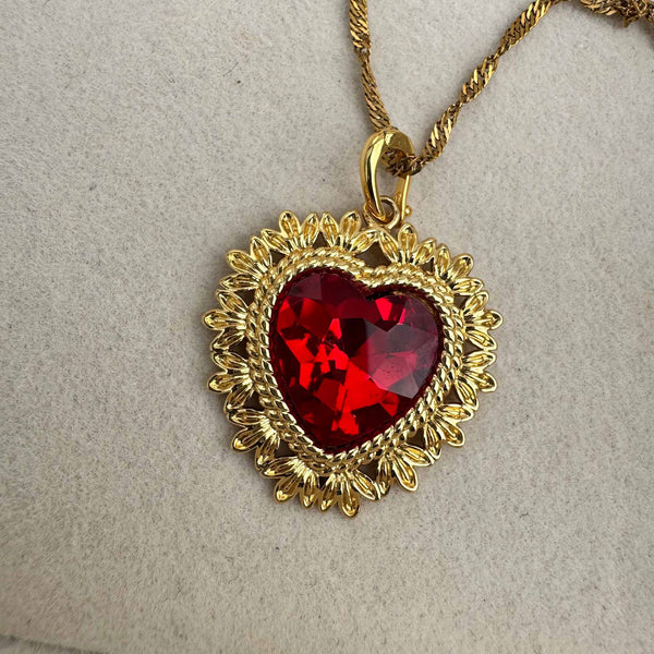 Enchant Amora Red Heart Charm