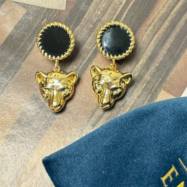 Enchant Puma Drop Earrings