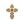 Load image into Gallery viewer, Large Pearl and Pink Cross Charm - Single
