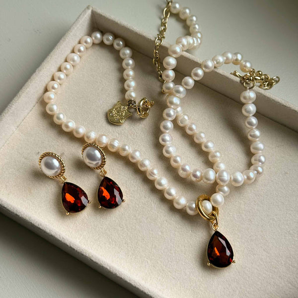 Enchant Brown Crystal Charm