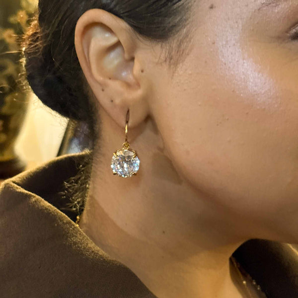 Enchant Mini Crystal Hoops