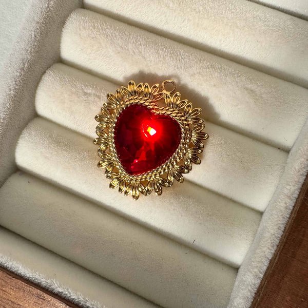 Enchant Amora Red Heart Charm