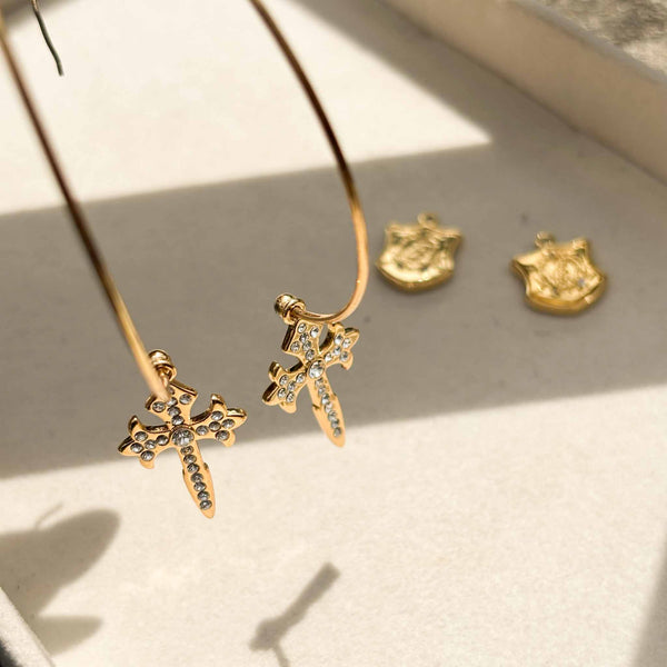 Enchant Small Alessa Hoops