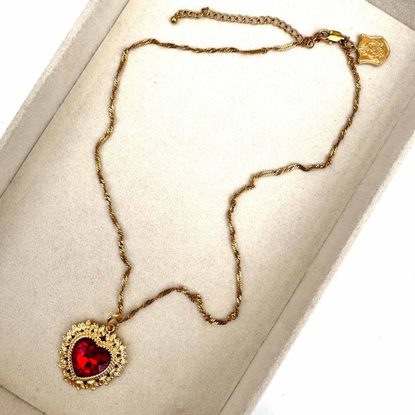 Enchant Luxe Amora Heart Necklace