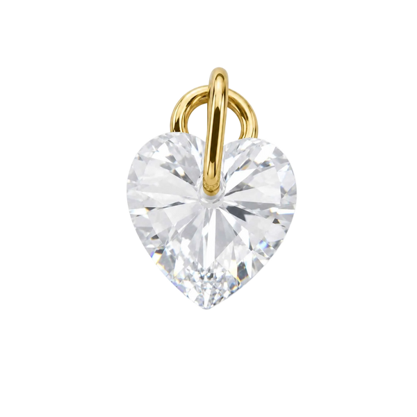 Bella Heart Charm - Pair - PRE ORDER