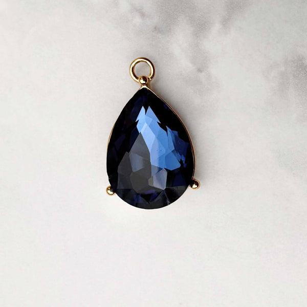 Enchant Sapphire Blue Crystal Charm