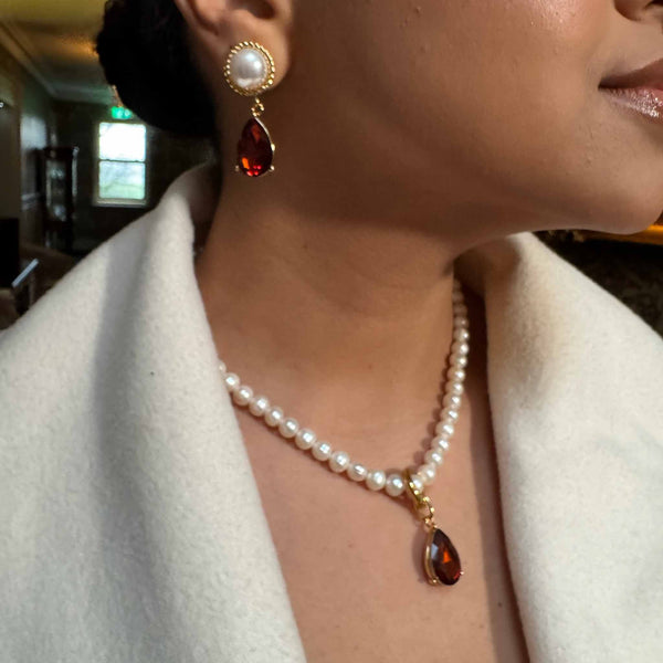 Enchant Brown Crystal Charm