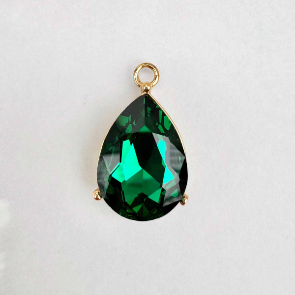 Enchant Emerald Green Crystal Charm