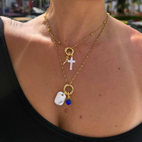 Lucia Cross Charm - Single - PRE ORDER