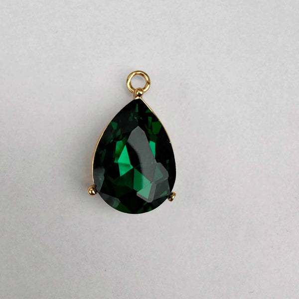 Enchant Emerald Green Crystal Charm