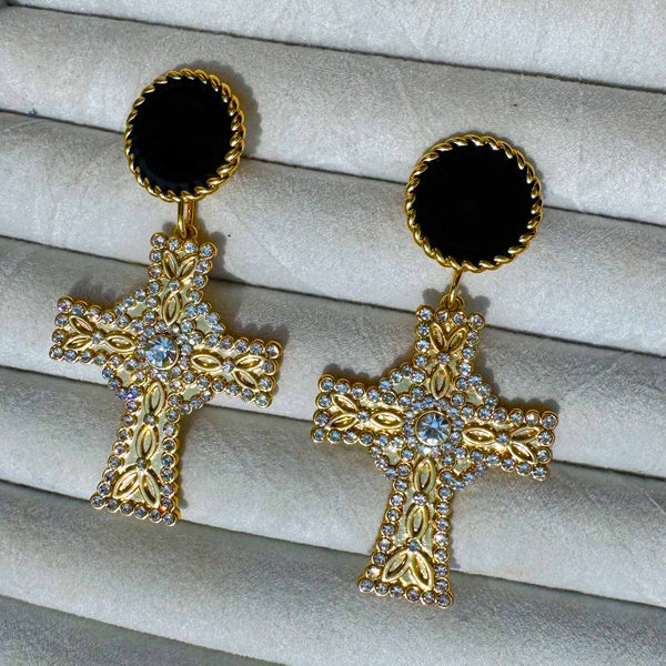 Enchant Éirella Black Stud Earrings