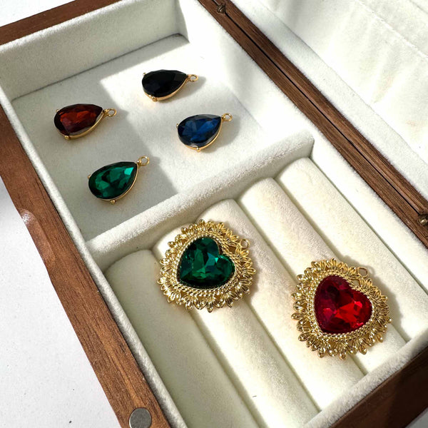 Enchant Emerald Green Crystal Charm