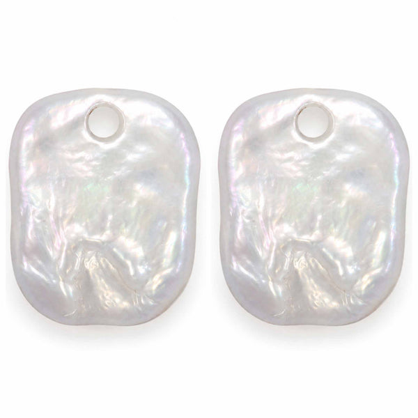 Keshi Pearl Charm - Pair