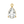 Load image into Gallery viewer, Pear Crystal Charm - Single
