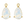 Load image into Gallery viewer, Opal Pear Charm - Pair
