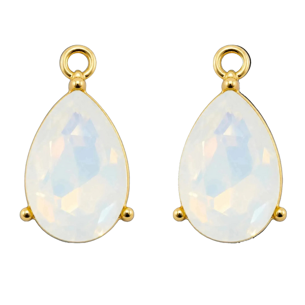 Opal Pear Charm - Single