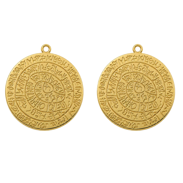 Greek Coin Charm - Single