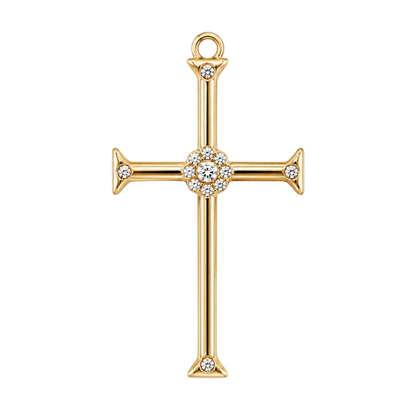 Alessa Cross Charm - Single