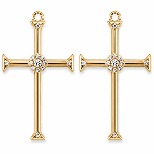Alessa Cross Charm - Single