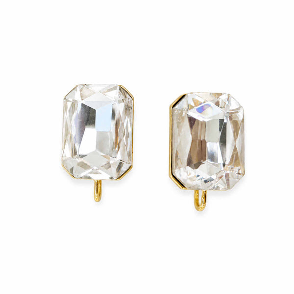 Crystal Charm Pendant Earring