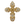 Load image into Gallery viewer, Large Pearl Cross Charm - Single
