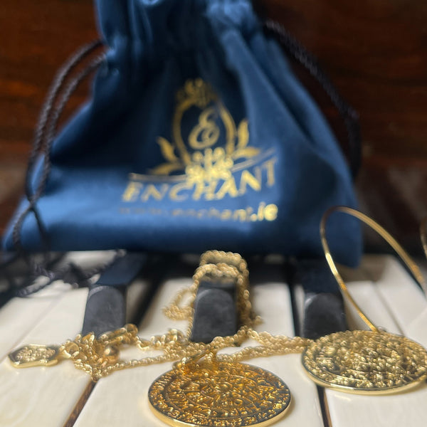 Enchant Gold Plated Meghan Necklace