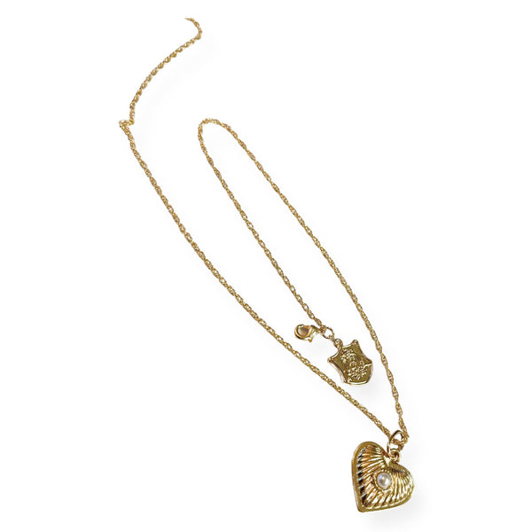 Enchant Gold Plated Heart Charm