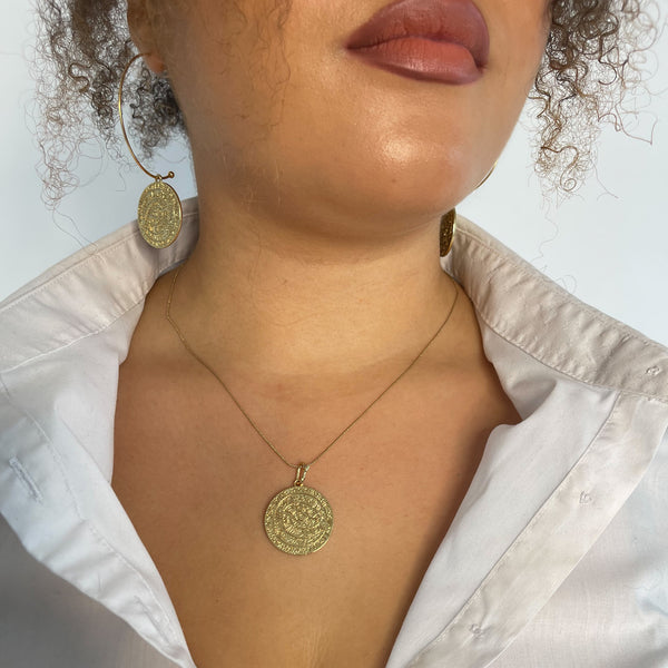 Enchant Gold Plated Sienna Necklace