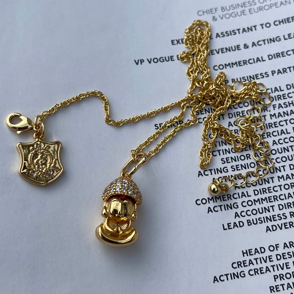 Enchant Gold Plated Buddha Charm